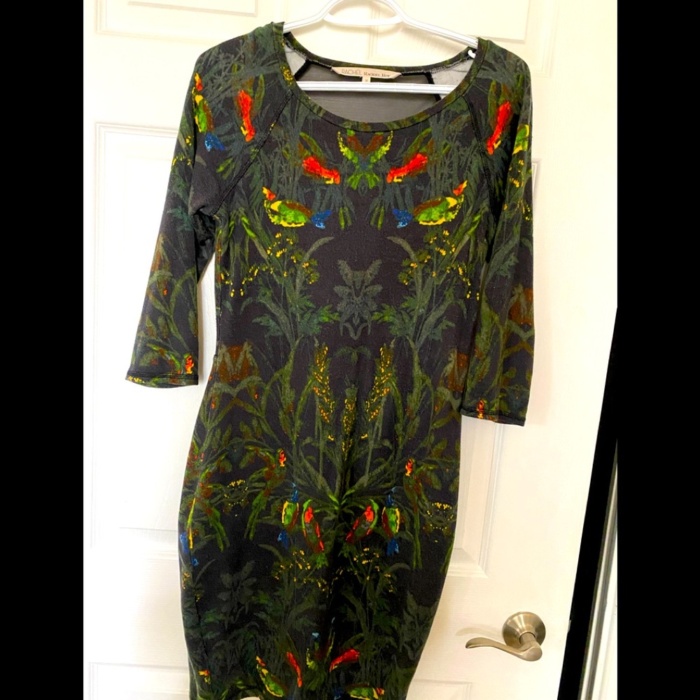 Bodycon dress jungle detail